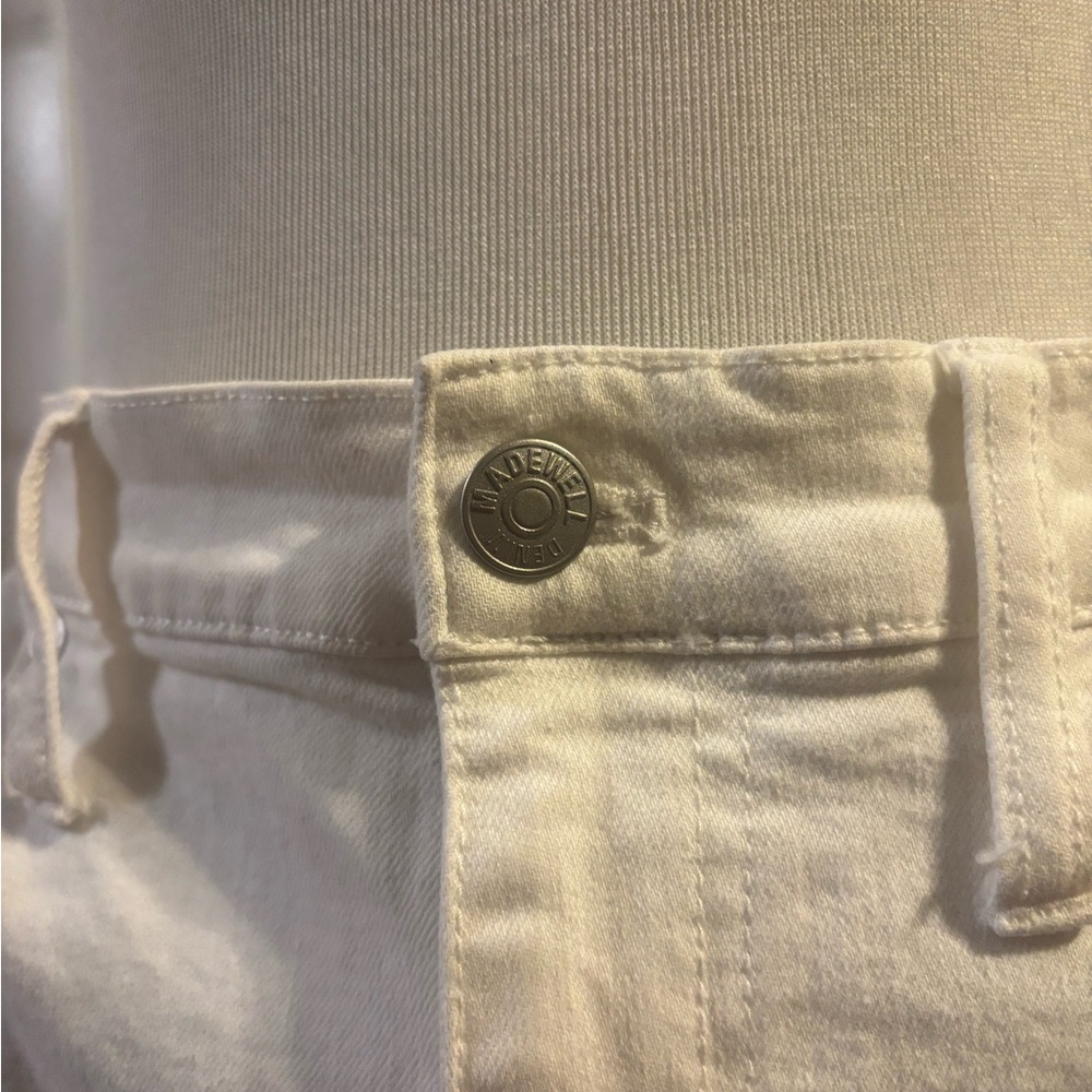 Madewell White Denim Jeans
